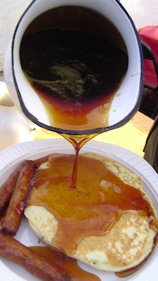 Just made maple syrup in prince edward county