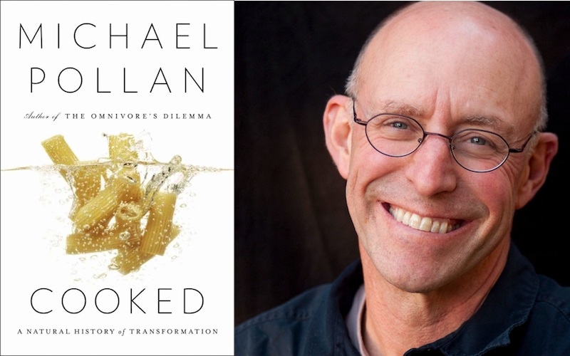 Michael Pollan's new book is Cooked