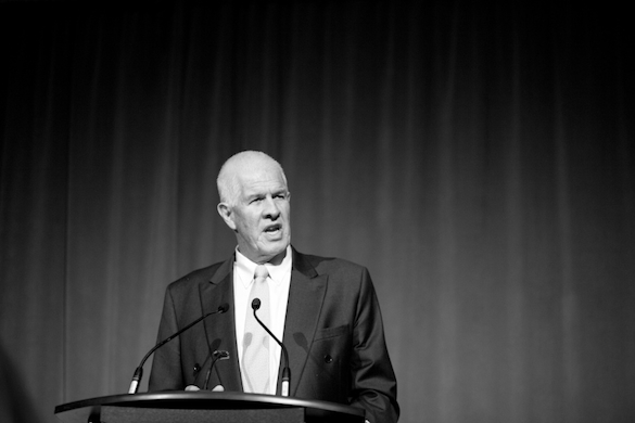 Peter Oliver at the 2012 Terroir Symposium. Photo courtesy of Terroir Symposium.