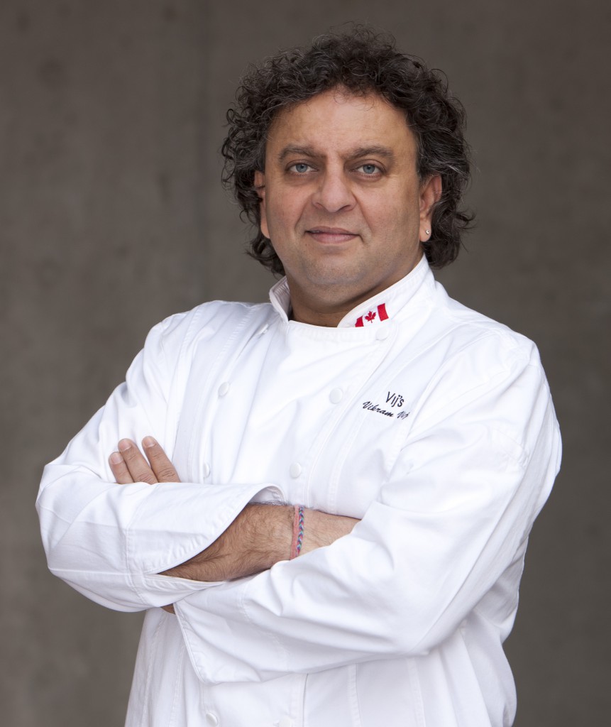 Chef Vikram Vij is looking forward to his time at Savour Stratford this month. Pic by Jordan Januk