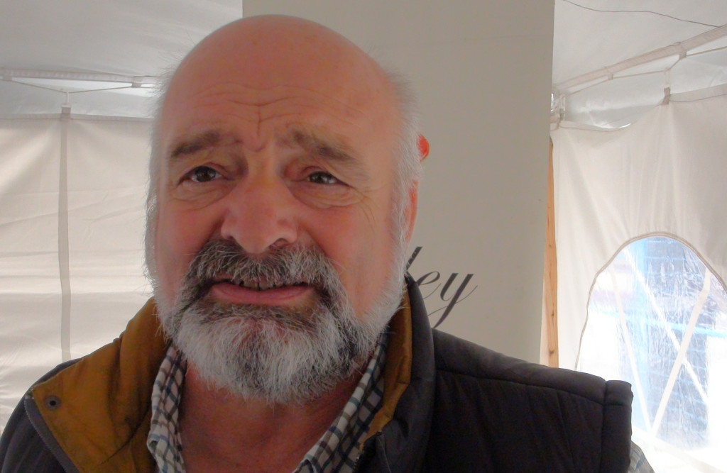 Winemaker Derek Barnett from Lailey Vineyard at Savour Stratford 2013.