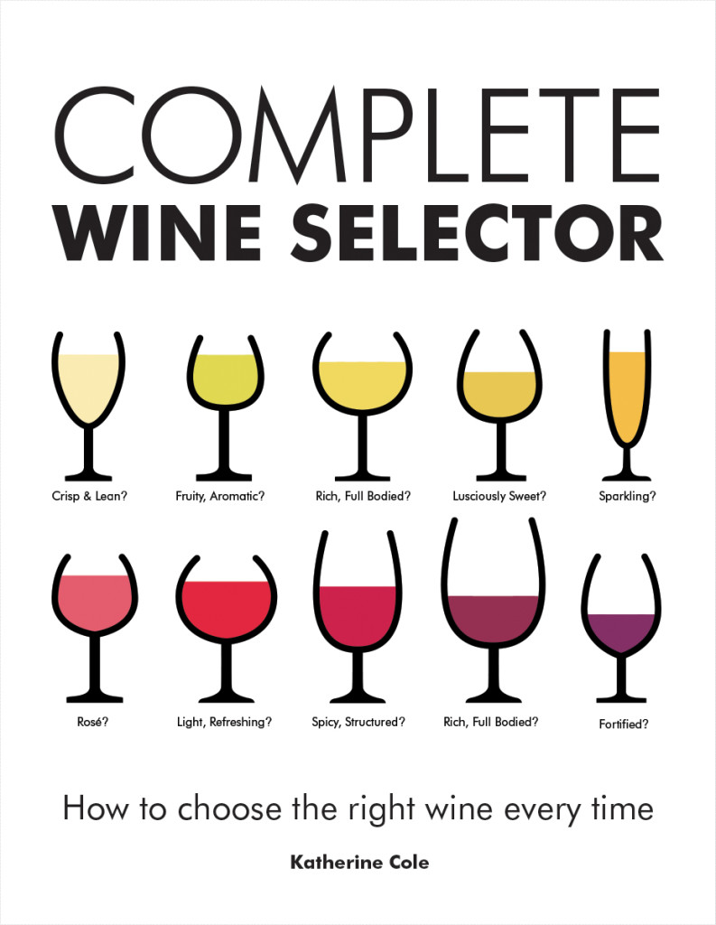 Katherine Cole's brand spanking new book The Complete Wine Selector: How To Choose The Right Wine Every Time.