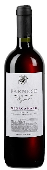 Farnese Negroamaro Red Wine from Puglia