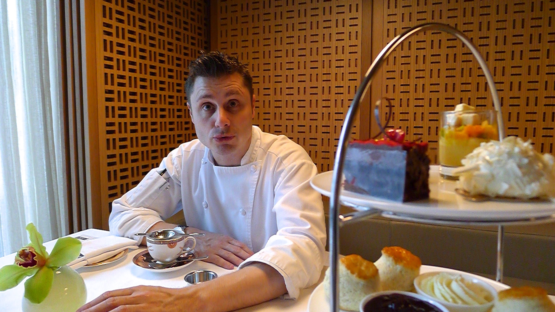 Chef Nicholas Patterson will be at Toronto's Shangri La Hotel until Sunday the 19th of January, but his "London Calling" Afternoon Tea menu will continue after that date.