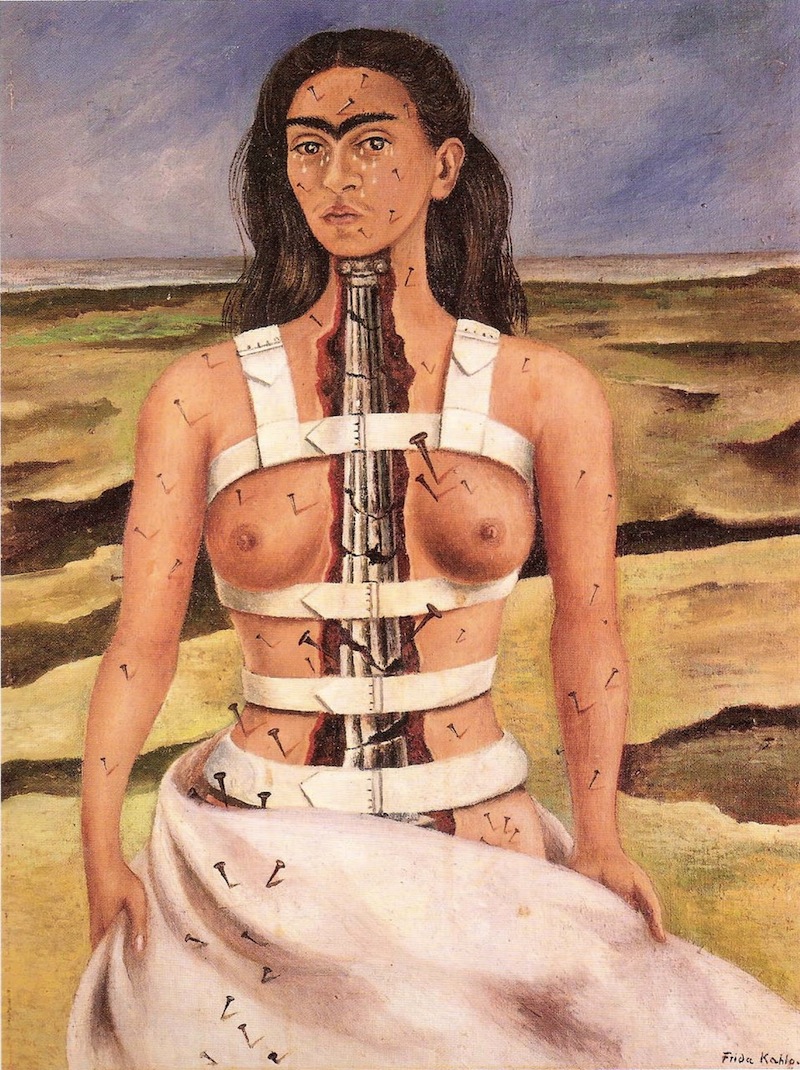 The Broken Column by Frida Kahlo 1944