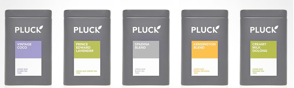 Pluck Tea selections