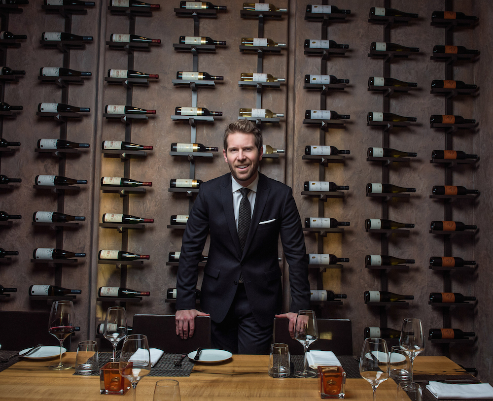 Sommelier Drew Taylor at Cafe Boulud Toronto will open his cellar to a competing Somm.