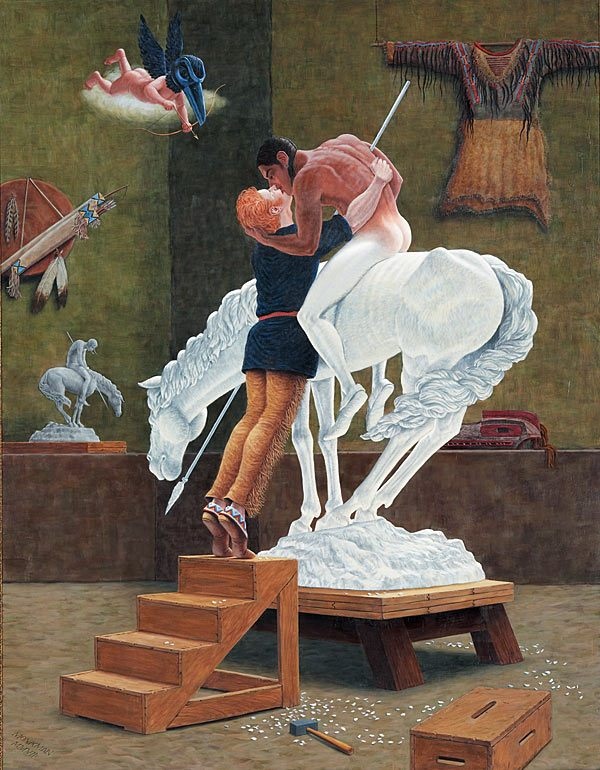 Icon for a New Empire by Kent Monkman