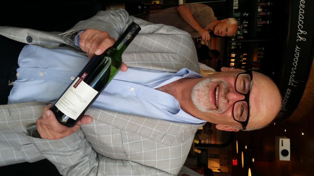 Southbrook's Bill Redelmeier is looking pleased as punch, and so he should be as his Triomphe Cabernet Sauvignon is now on the shelves of the UK's Marks and Spencers.