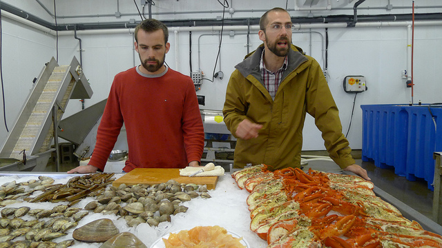 Jean André and Martin Mallet know their stuff when it comes to all kinds of things from the sea... not just oysters.