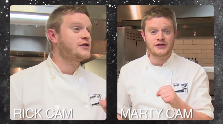 Chef Matthew Demille sure knows how to ham it up in the second episode of Night Chef.