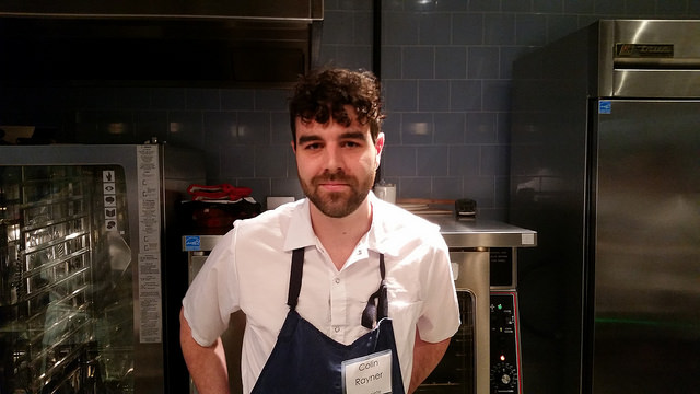 Another semi-finalist from La Societe! Cook Colin Rayner put on a mighty fine performance in Round Four.