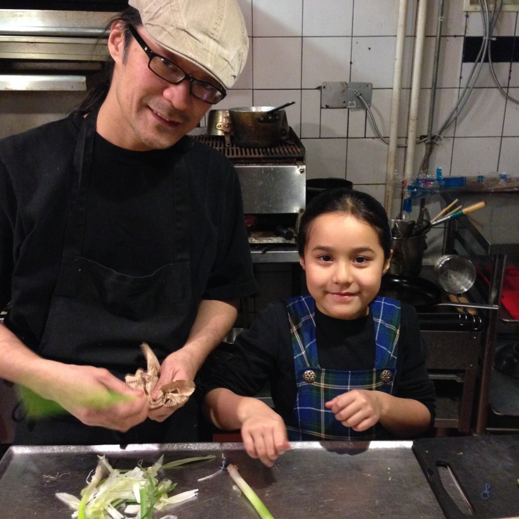 Concession Road Chef Masayuki Tamaru sharing his culinary passion.