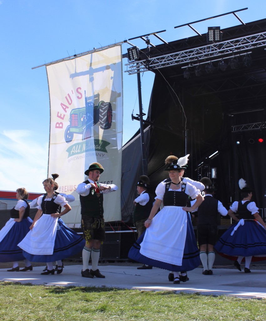German folk dancers