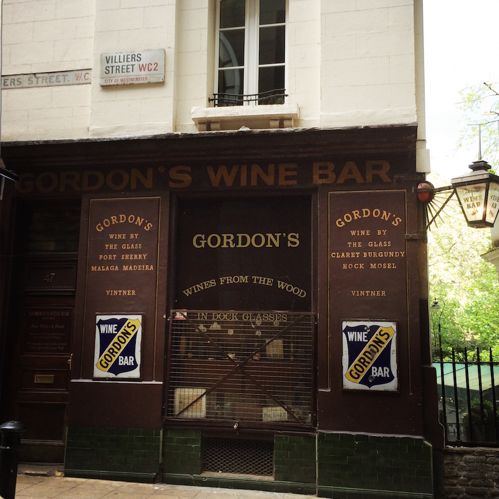 Gordons Wine Bar London