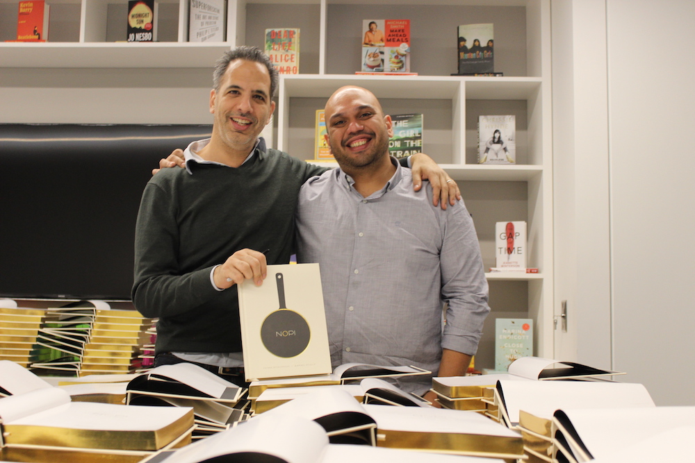Ottolenghi and Scully at Penguin Random house Toronto
