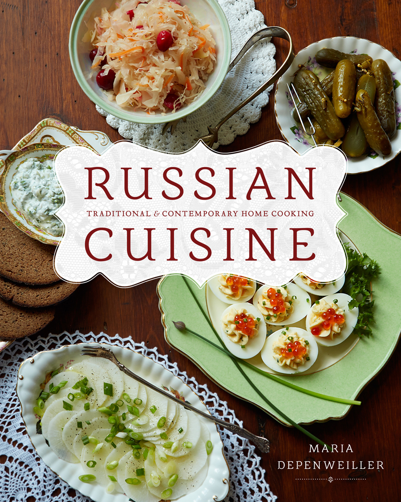 Russian Cuisine Maria Depenwiler Cookbook