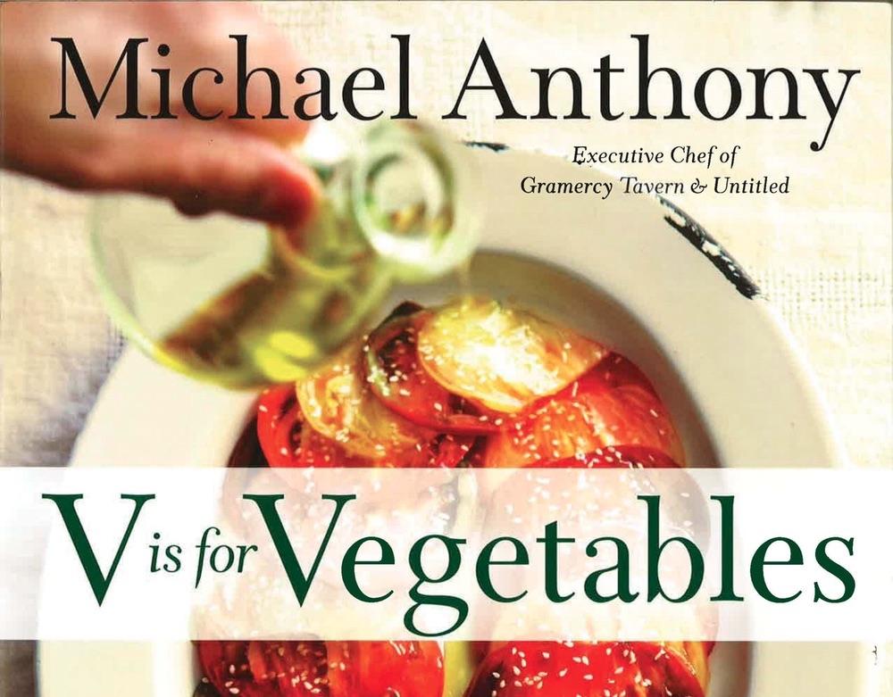 V is for vegetables cookbook