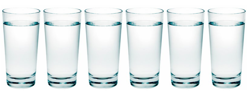 Water : A refreshing alternative to six glasses of wine.