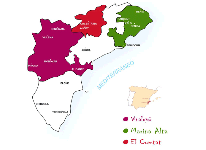 Alicante wine region