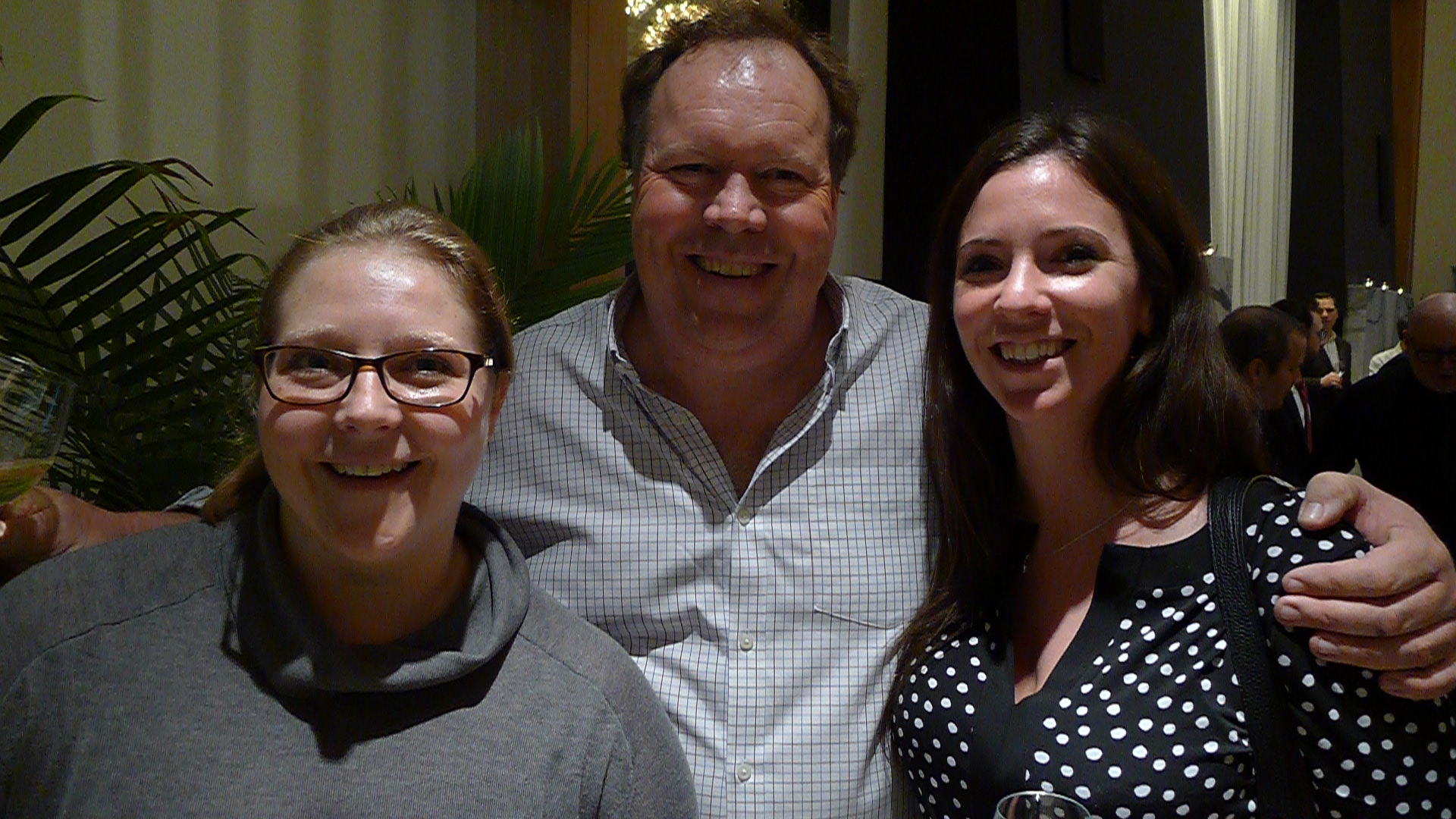 Katy Moore (The Case For Wine), Winemaker Norman Hardie, and Brae Mason (Langdon Hall).