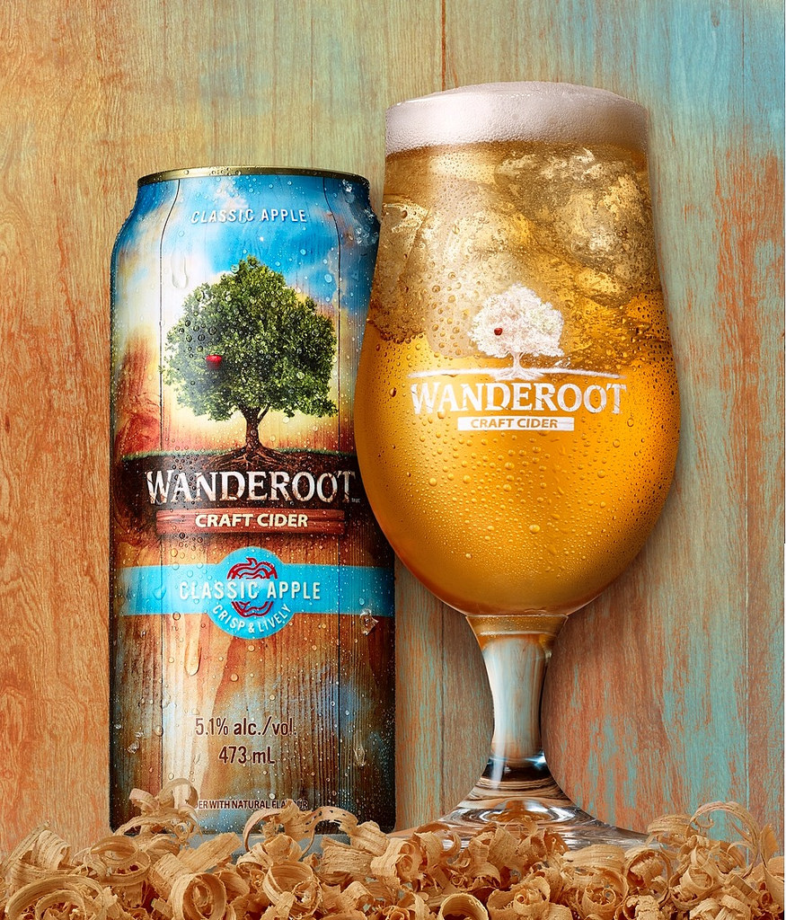 Wanderoot Craft Cider... made by Molson, and it's terrible.