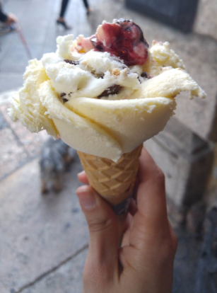 When in Verona! Our days may be busy with wine, but you must make time for gelato.