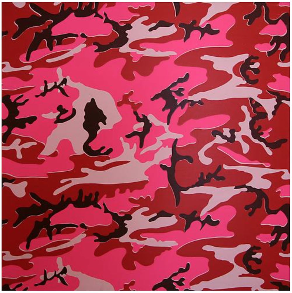 Pink Camoflage Warhol