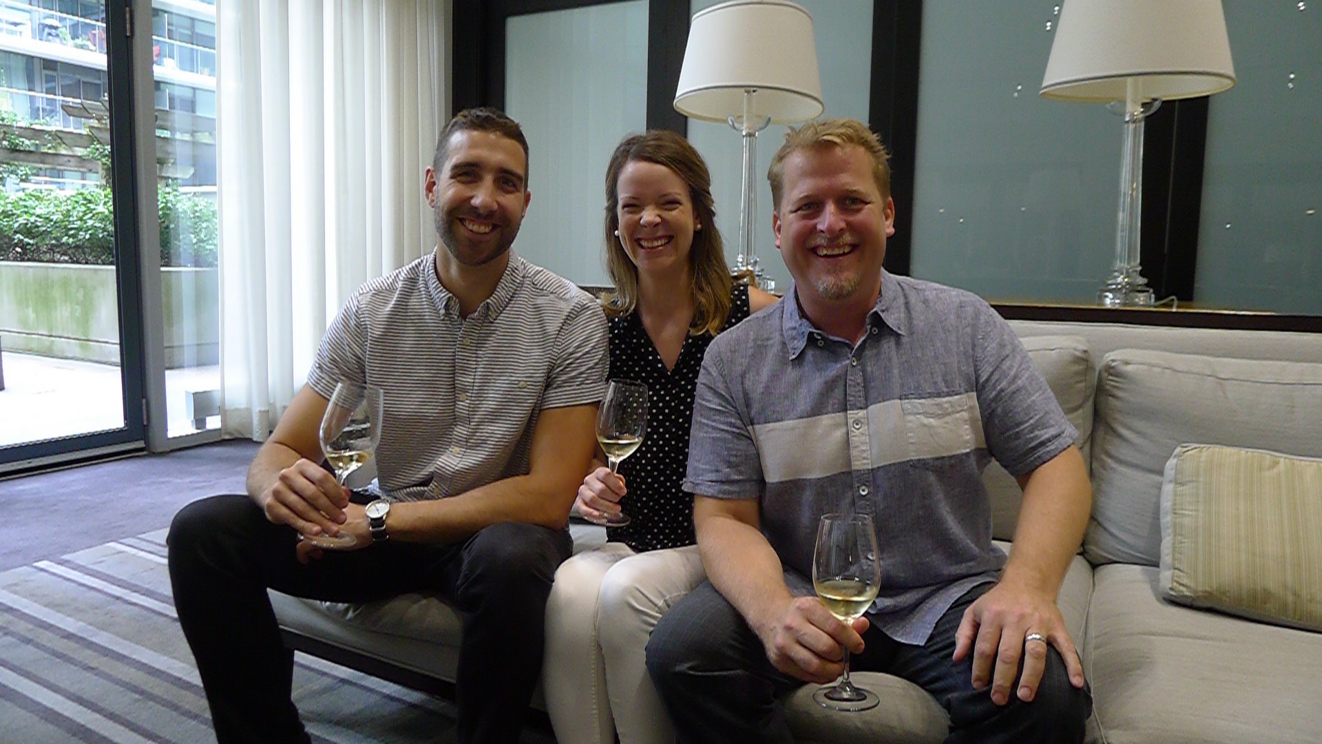 The machinery behind the Sommelier Factory : Sam Melanson, Emily Maclean, Bruce Wallner MS.
