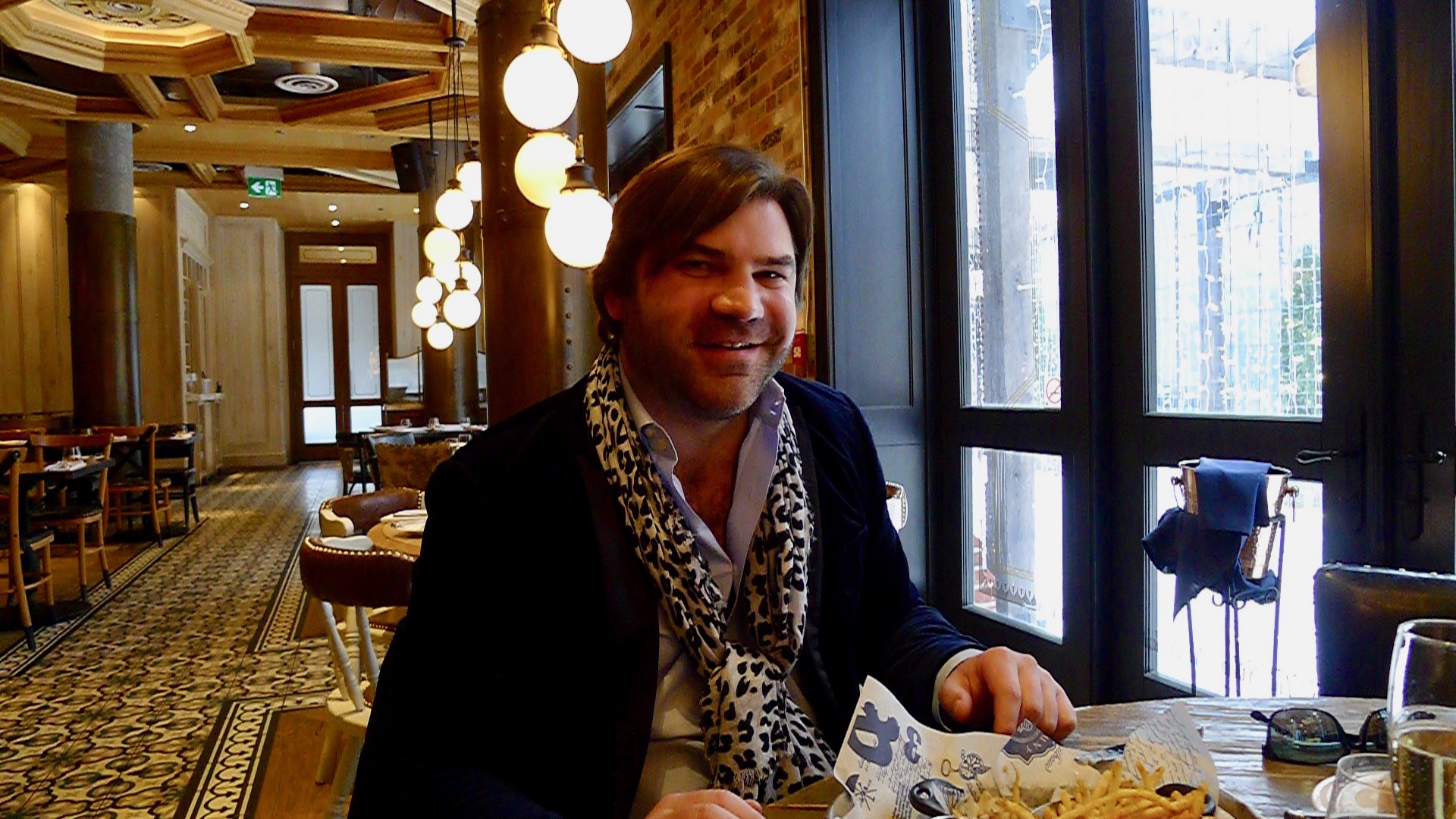 Lunch at Toronto's Cluny Bistro with the charmingly effusive Jean-Remy Rapeneau.