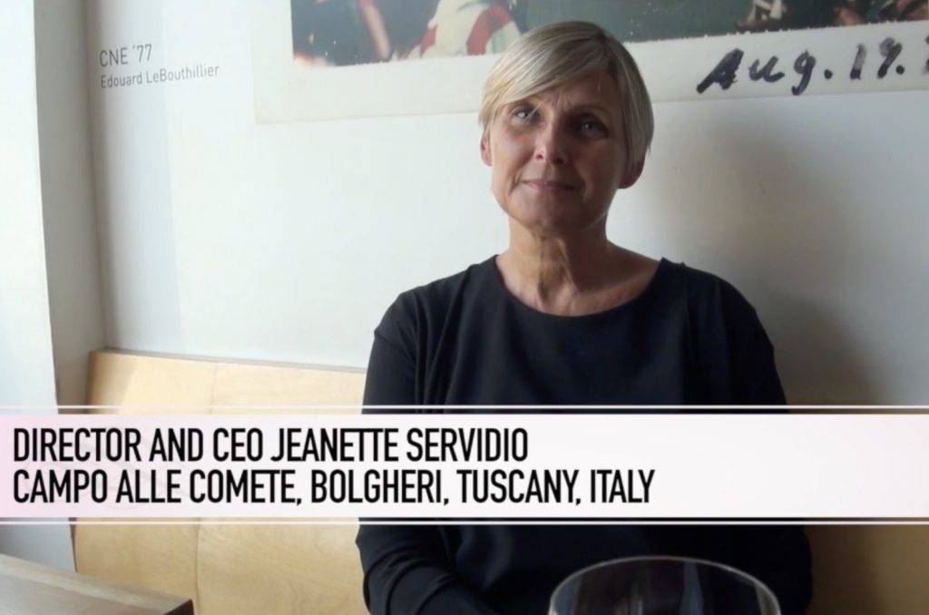 At Toronto's Archive Wine Bar Jeanette Servidio Of Campo Alle Comete.
