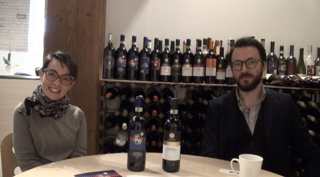 Violante Gardini from Donatella Cinelli Colombini and Luca Vitiello from Tenuta Fanti talk about the ins and outs of the 2012 and 2013 Brunello vintages at Le Sommelier's offices in Toronto's Liberty Village.