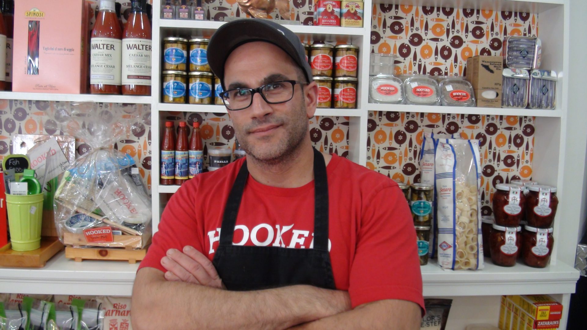 Chef Daniel Muia shows us some of his favourite sustainable fish at Hooked on the Danforth.