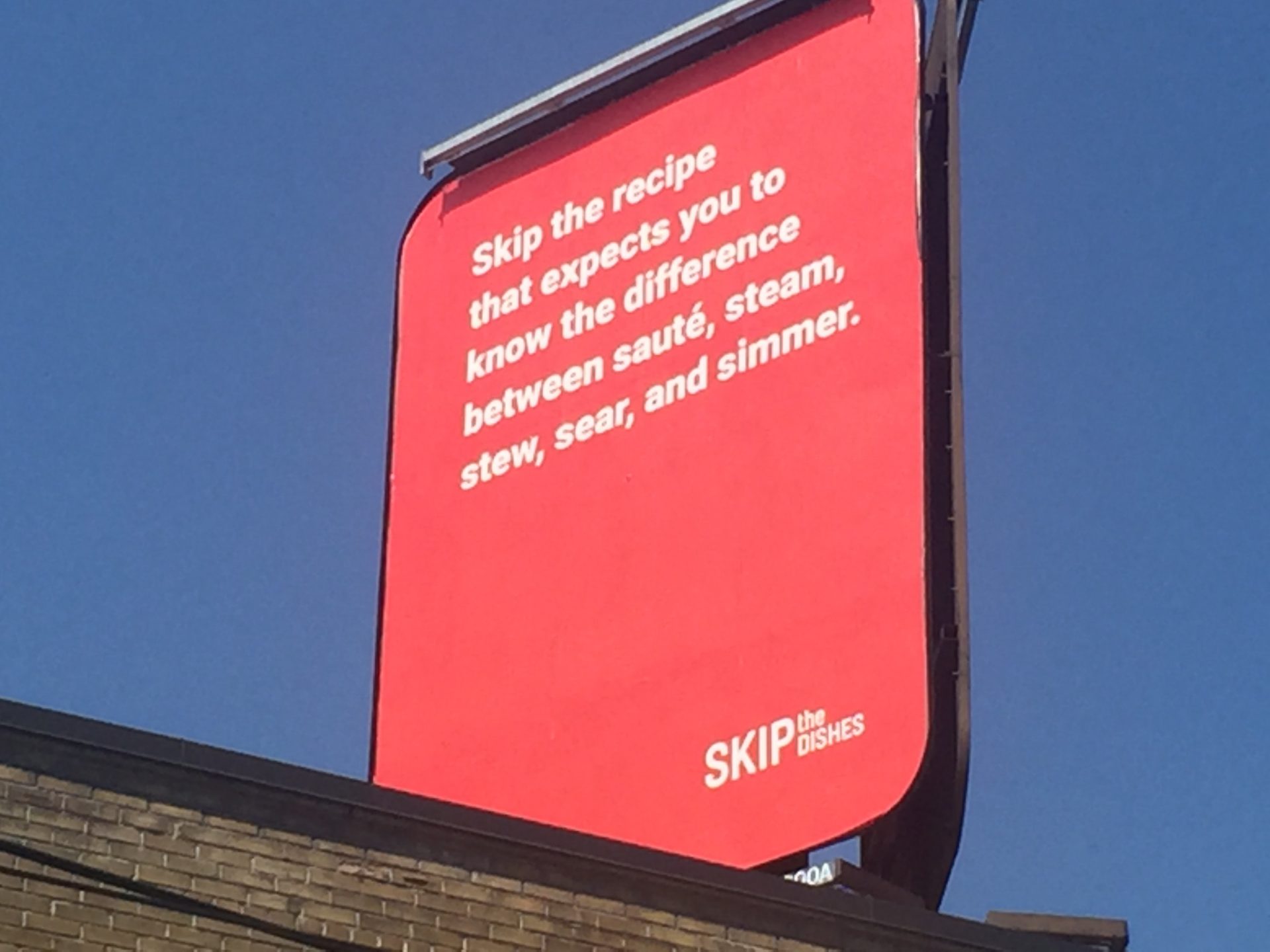 This particular Toronto billboard really irked Good Food Revolution's Jamie Drummond.
