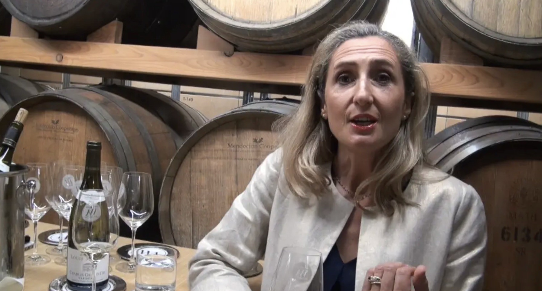 Anne Moreau talks Chablis at Toronto's Wine Academy.