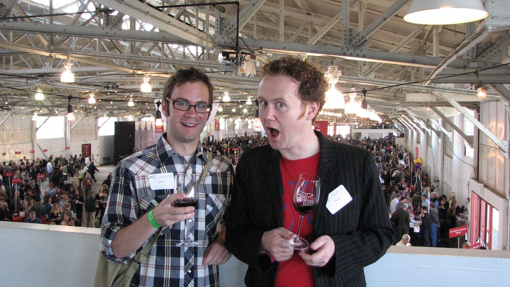 GFR's Jamie Drummond and friend Ian at San Fransisco's ZAPP conference in 2009.