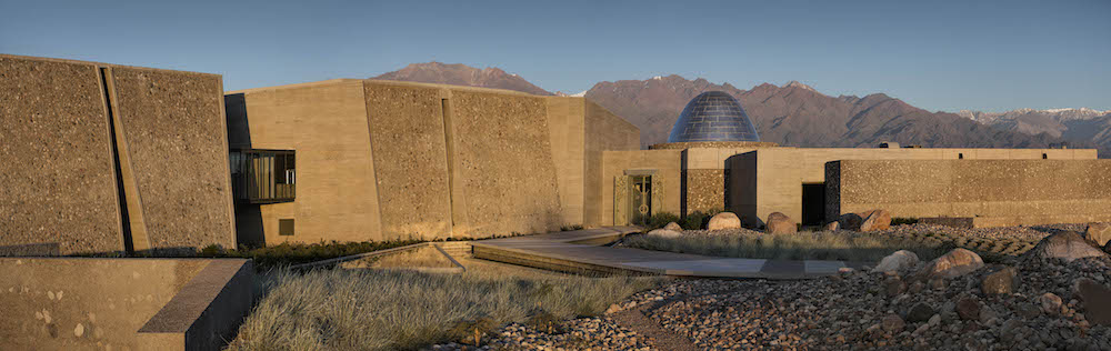 The fortress-like Bodega Zuccardi winery located in Mendoza's Valle de Uco, Sebastián's base of operations.