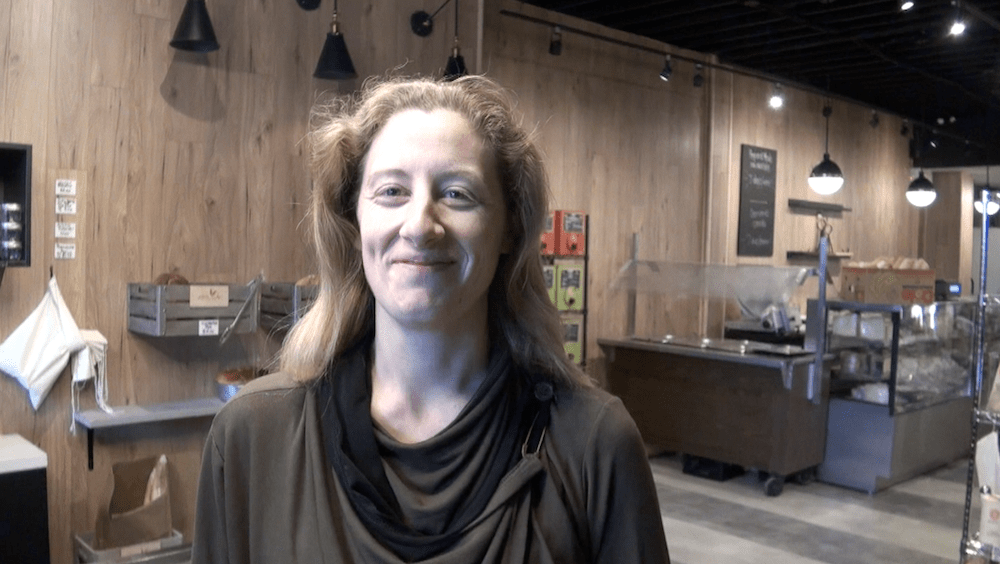 Michelle Genttner, co-founder of Toronto's new zero-waste Unboxed Market at Dundas and Dovercourt..