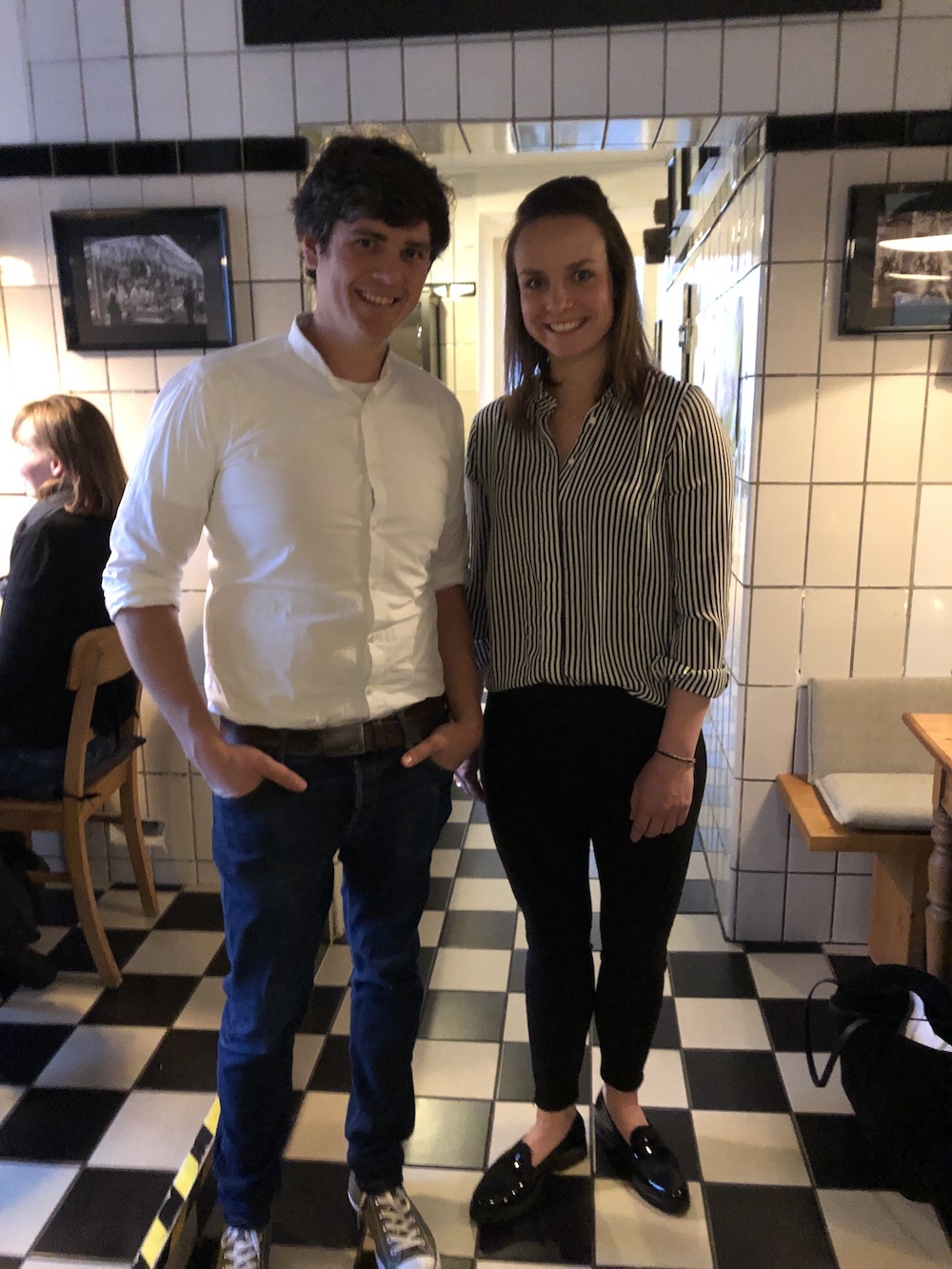 Young Mosel Winemakers Matthias Meierer and Lena Endesfelder hosted us for a delightful dinner at Restaurant Ochs, Bernkastel-Kues.