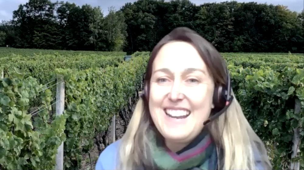 Thirty Bench Winemaker Emma Garner joins us live and direct from her very healthy looking virtual vineyard.