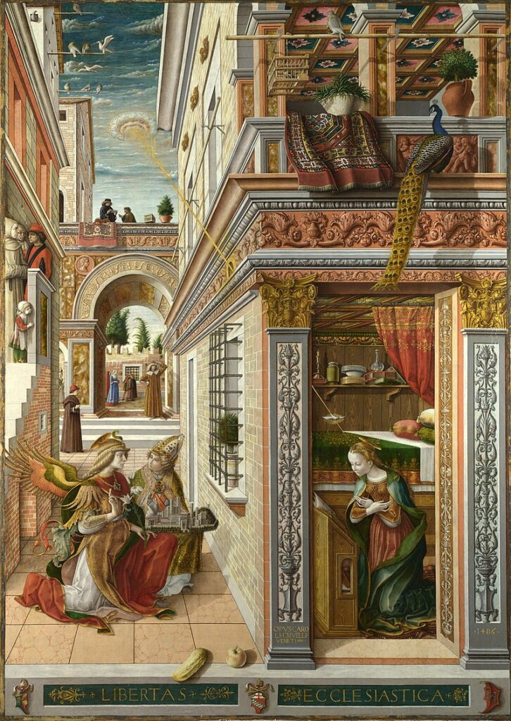 The Annunciation, by Carlo Crivelli